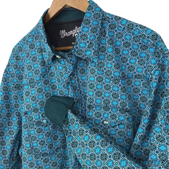 Wrangler Other - Wrangler 20X Pearl Snap Buttons Size XXL Men’s